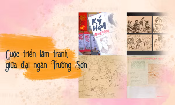 Cuộc triển lãm tranh giữa đại ngàn Trường Sơn