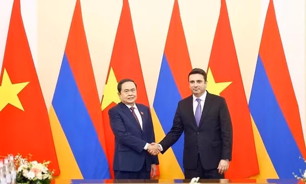 Việt Nam và Armenia tiếp tục thắt chặt quan hệ hữu nghị và hợp tác