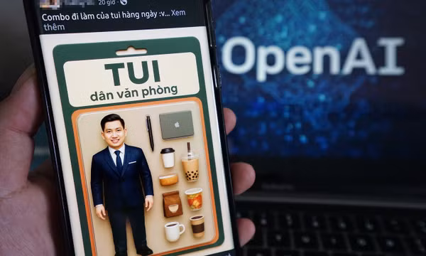 Cơn sốt 'đóng vỉ chân dung' bằng ChatGPT