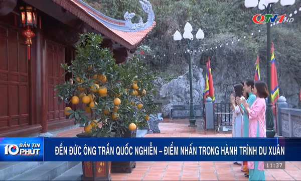 Đền Đức Ông Trần Quốc Nghiễn - Điểm nhấn trong hành trình du xuân