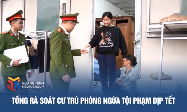 Tổng rà soát cư trú phòng ngừa tội phạm dịp Tết