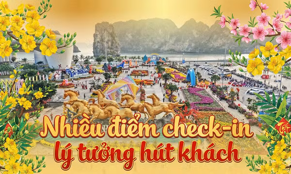 Nhiều điểm check-in lý tưởng hút khách