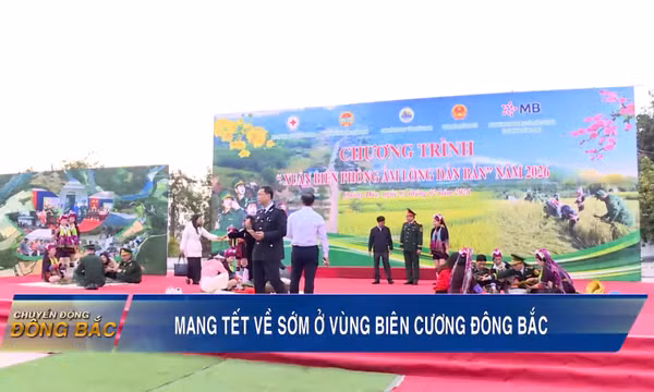 Mang Tết về sớm ở vùng biên cương Đông Bắc