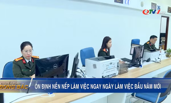 Ổn định nền nếp làm việc ngay ngày làm việc đầu năm mới