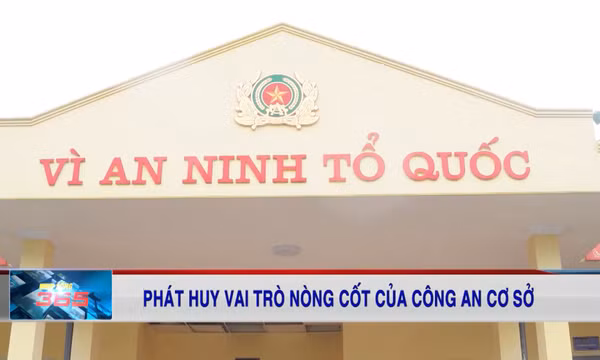 Phát huy vai trò nòng cốt của công an cơ sở