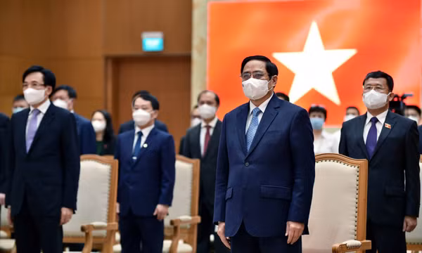 Thủ tướng Phạm Minh Chính kêu gọi cộng đồng quốc tế đoàn kết hơn nữa để đẩy lùi đại dịch và xử lý các vấn đề toàn cầu