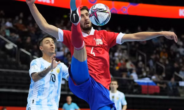 Barzil đấu Argentina ở bán kết futsal World Cup
