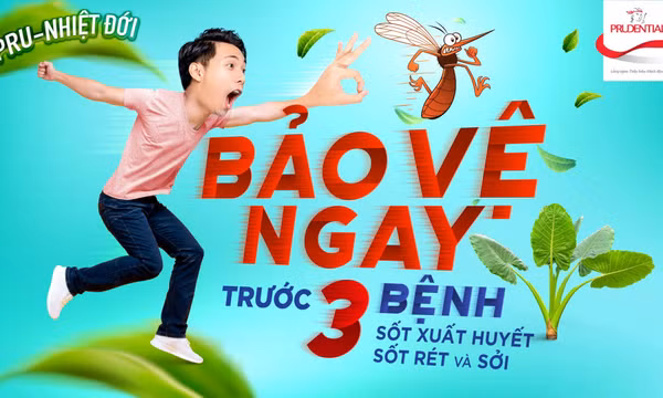 Prudential ra mắt sản phẩm bảo hiểm trực tuyến “Pru-Nhiệt đới” bảo vệ trước 3 bệnh nhiệt đới phổ biến
