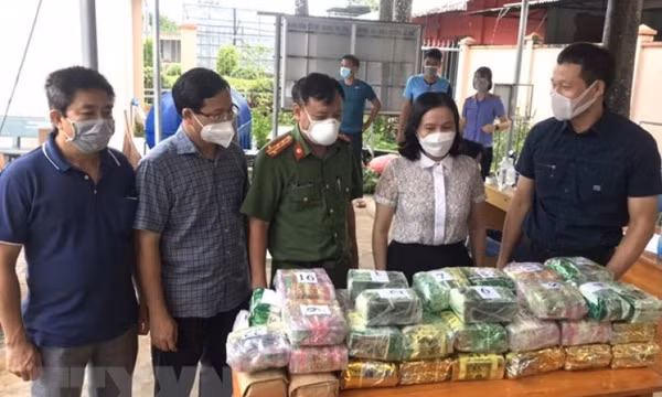 Triệt phá đường dây ma túy đặc biệt lớn tại các tỉnh phía Nam