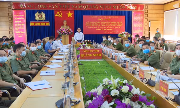 Phối hợp kiểm tra, giám sát xây dựng Đảng, xây dựng lực lượng CAND trong sạch, vững mạnh