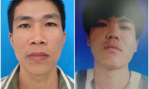 Bắt giữ 2 phạm nhân trốn khỏi Trại giam An Phước