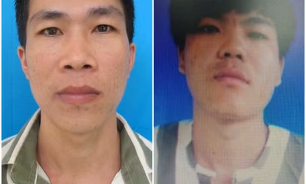 Cảnh sát truy tìm 2 phạm nhân mang án giết người và cướp tài sản trốn khỏi trạm giam