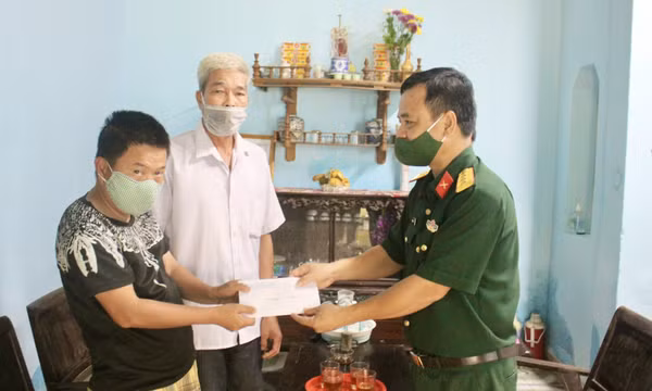 Bộ CHQS tỉnh - Chăm lo cho nạn nhân chất độc da cam