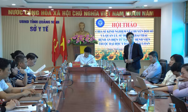 Hội thảo chia sẻ kinh nghiệm chuyển đổi số tại Bệnh viện Đại học Y Đài Bắc