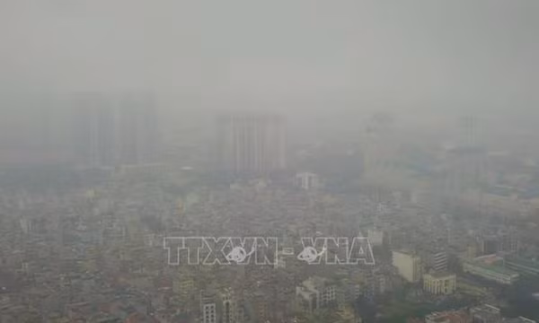 Chất lượng không khí tại đồng bằng Bắc Bộ có hại cho sức khỏe