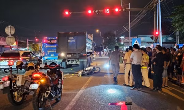 Tai nạn xe máy với xe ben khiến 2 anh em ruột thương vong khi đi đám giỗ về