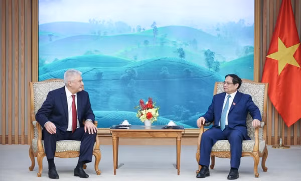 Thủ tướng Phạm Minh Chính tiếp Bộ trưởng Bộ Nội vụ Nga