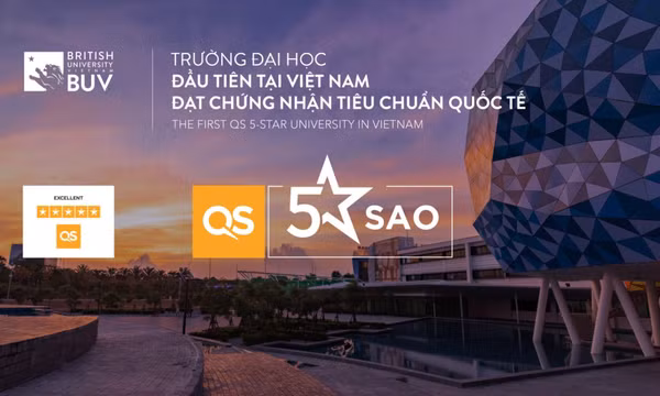 BUV khẳng định chất lượng giáo dục với hai chứng nhận quốc tế QS 5 sao & QAA
