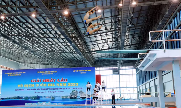 31 VĐV về dự Giải VĐQG Nhảy cầu 2023 tại Quảng Ninh