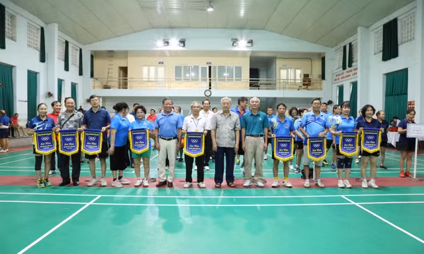Giải thể thao hưu trí chào mừng 60 năm thành lập tỉnh 