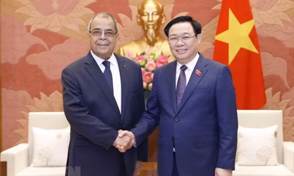 Chủ tịch Quốc hội: Đẩy mạnh quan hệ thương mại Việt Nam-Algeria