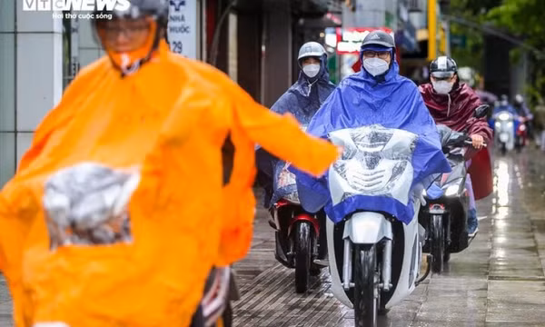 Bắc Bộ và Bắc Trung Bộ mưa dông, đề phòng lũ quét, sạt lở đất ở 7 tỉnh