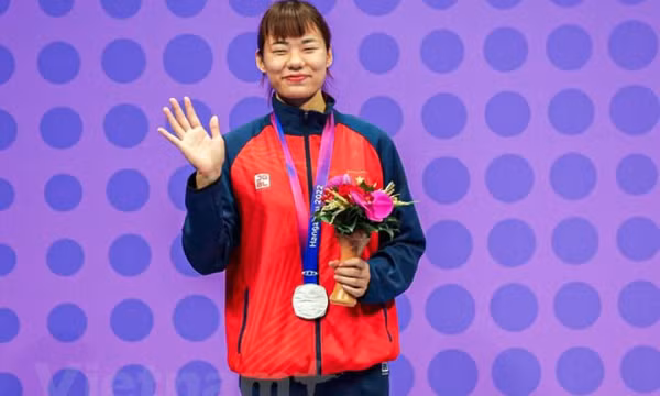 Thua đối thủ chủ nhà, Nguyễn Thị Ngoan giành huy chương Bạc ASIAD 19