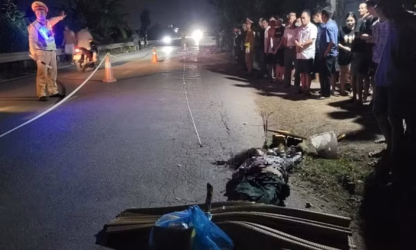 Ô tô con tông xe đạp trên quốc lộ 37B, một phụ nữ tử vong
