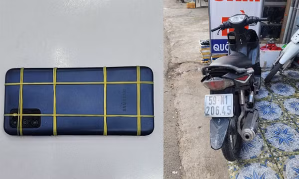Truy bắt gã thợ mộc cướp giật điện thoại của cháu bé