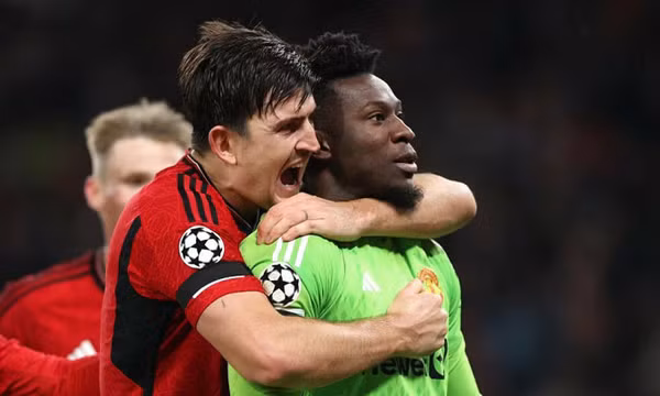 Maguire, Onana giúp Man Utd thắng ở Champions League