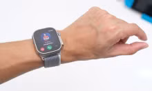 Trải nghiệm Double Tap trên Apple Watch Ultra 2