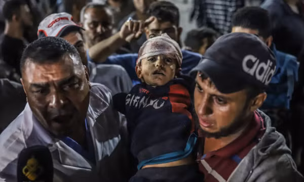 Bệnh viện ở Dải Gaza bị tập kích, ít nhất 200 người chết