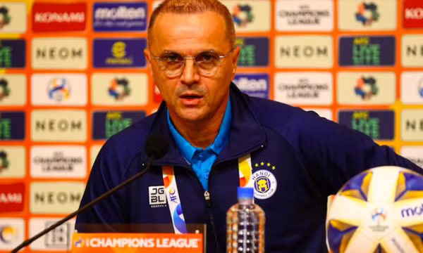 Hà Nội FC sa thải HLV Bandovic sau 2 trận thua đậm ở cúp C1 châu Á
