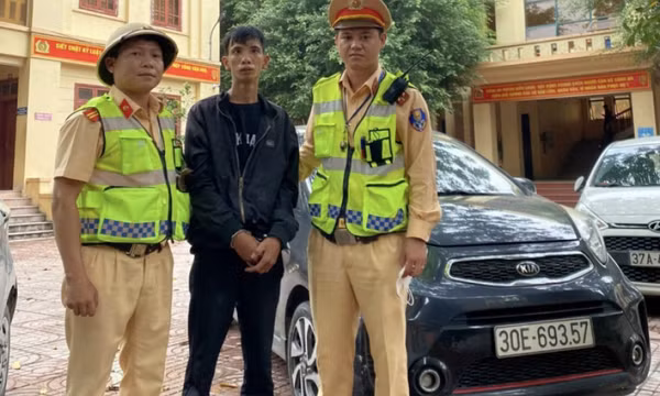 Trộm xe ở Thái Bình, bị bắt tại Nghệ An