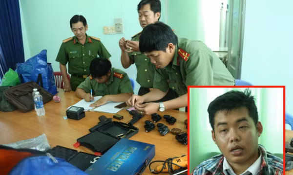 Bắt đối tượng tàng trữ 11 khẩu súng