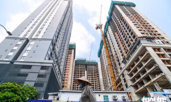 Vốn chảy mạnh vào các dự án bất động sản