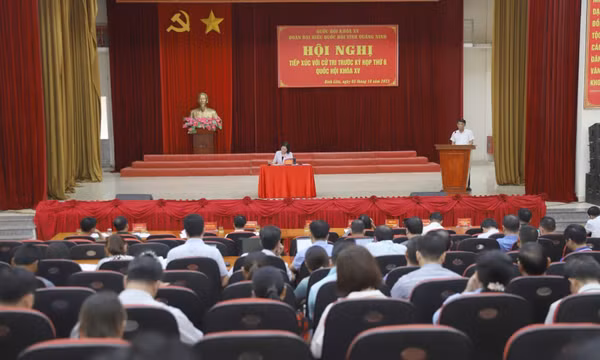 Đại biểu Quốc hội tỉnh tiếp xúc cử tri huyện Bình Liêu, Đầm Hà