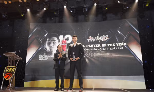 Saigon Heat áp đảo tại lễ tổng kết VBA Awards 2023
