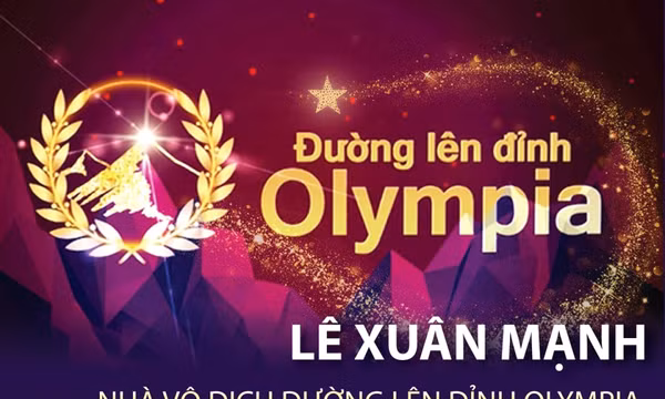 Lê Xuân Mạnh - Nhà vô địch Đường lên đỉnh Olympia lần thứ 23