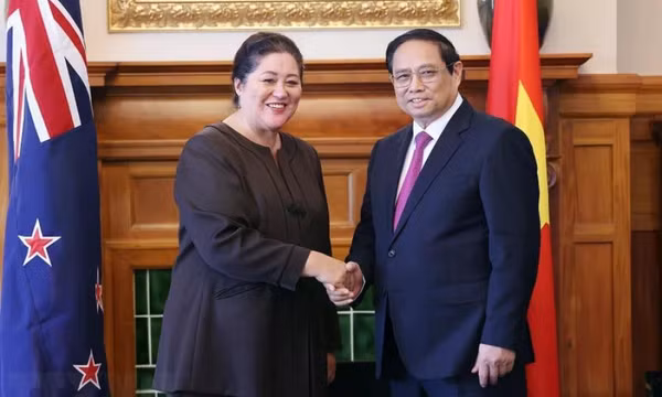 Thủ tướng Phạm Minh Chính hội kiến Toàn quyền New Zealand