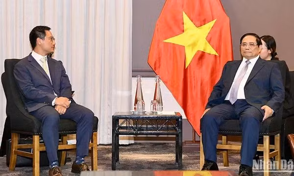 Thủ tướng Phạm Minh Chính tiếp một số tập đoàn lớn tại Australia