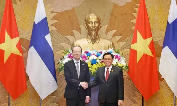 Việt Nam coi trọng phát triển quan hệ hữu nghị và hợp tác nhiều mặt với Phần Lan