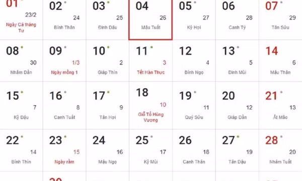 Tết Thanh minh 2024 là ngày nào?
