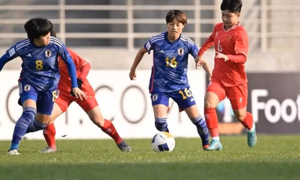 U20 Việt Nam thua đậm 10 bàn trước U20 Nhật Bản