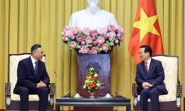 Chủ tịch nước Võ Văn Thưởng tiếp Viện trưởng Viện Kiểm sát Mông Cổ