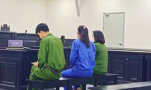 Tuyên án người phụ nữ vào trụ sở công an quận gây rối, đánh cảnh sát