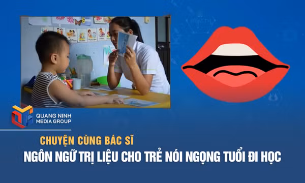 Ngôn ngữ trị liệu cho trẻ nói ngọng tuổi đi học