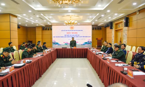 Hội CCB tỉnh: Gặp mặt các ban liên lạc, hội truyền thống CCB 