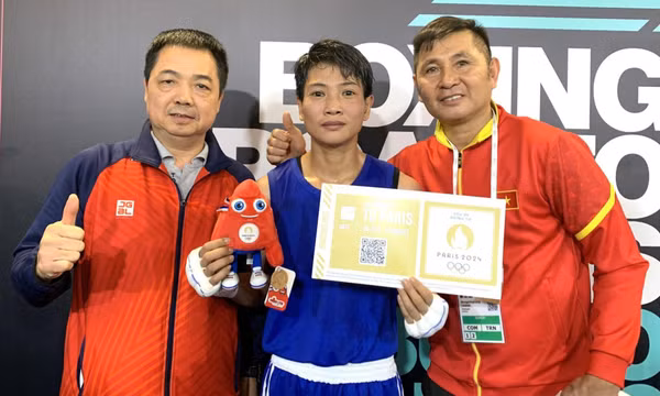 Nữ võ sĩ boxing Việt Nam giành vé dự Olympic