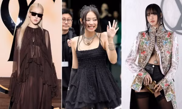 Lisa, Jennie, Rosé lọt Top sao mặc đẹp nhất Tuần lễ thời trang Paris